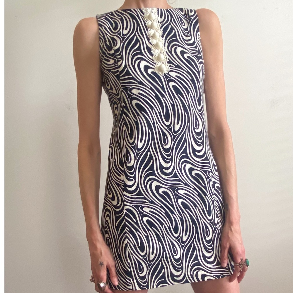 Tibi Mod Shift Dress Size